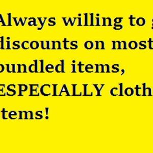 discounted makeup and clothing